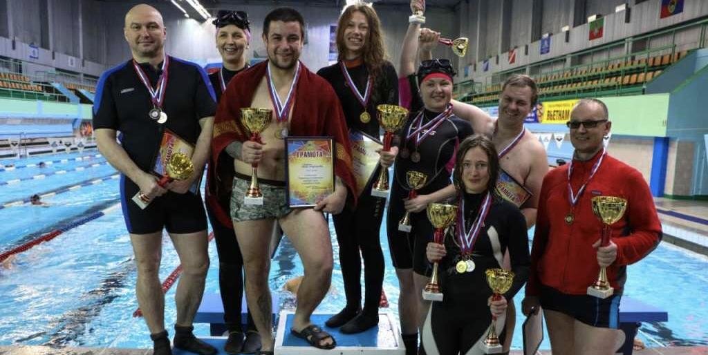  Лучших подводных пловцов определили в  Петропавловске